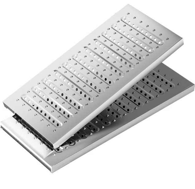 信宜不锈钢沟盖板展示